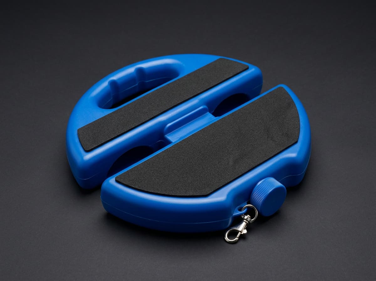 Underside of the base with anti-slip strips